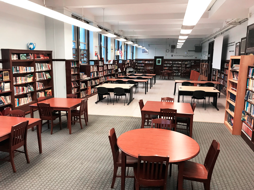 kelvyn park renovated library