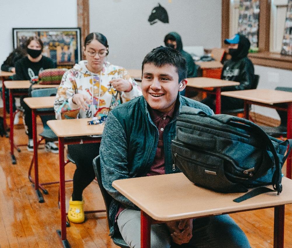 KPH_student sitting at desk